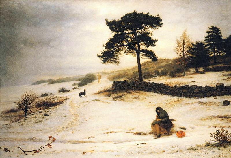 Blow Thou Winter Wind, Sir John Everett Millais